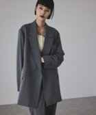 【アダム エ ロペ/ADAM ET ROPE'】の【サステナブル】ダブルブレストジャケット 人気、トレンドファッション・服の通販 founy(ファニー) ファッション Fashion レディースファッション Fashion for Women アウター Coat / Outerwear Collection レディースジャケット・軽アウター Jackets オケージョン Occasion Wear 今季 This Season, Current Season ジャケット Jacket, Outerwear セットアップ Set-Up, Coordinated Outfit ダウン Down, Puffer ダブル Double, Double-Breasted デニム Denim, Jeans Material フロント Front, Front Design ベーシック Basic, Essential ポケット Pocket, Pocket Detail ミックス Mix, Mixed Style A/W・秋冬 Autumn/Winter おすすめ Recommended / Our Picks セレモニー Ceremony ビジネス 仕事 通勤 Business / Work / Commuting 2025年 2025 2025春夏・S/S Spring/Summer 2025 SS25 2026年 2026 thumbnail グレー(07)|ID: prp329100004815380 ipo3291000000034975232