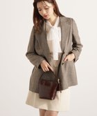 【プロポーション ボディドレッシング/PROPORTION BODY DRESSING】のベーシックテーラードジャケット 25AW ベージュミックス1|ID: prp329100004815386 ipo3291000000035010365