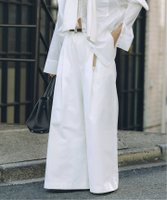 【ジャーナルスタンダード/JOURNAL STANDARD】の【fedit】キョウネンキャンバスワイドパンツ 人気、トレンドファッション・服の通販 founy(ファニー) ファッション Fashion レディースファッション Fashion for Women パンツ Pants & Trousers モダン Modern, Contemporary ワイド Wide, Wide Fit エレガント 上品 Elegant |ID:prp329100004815392
