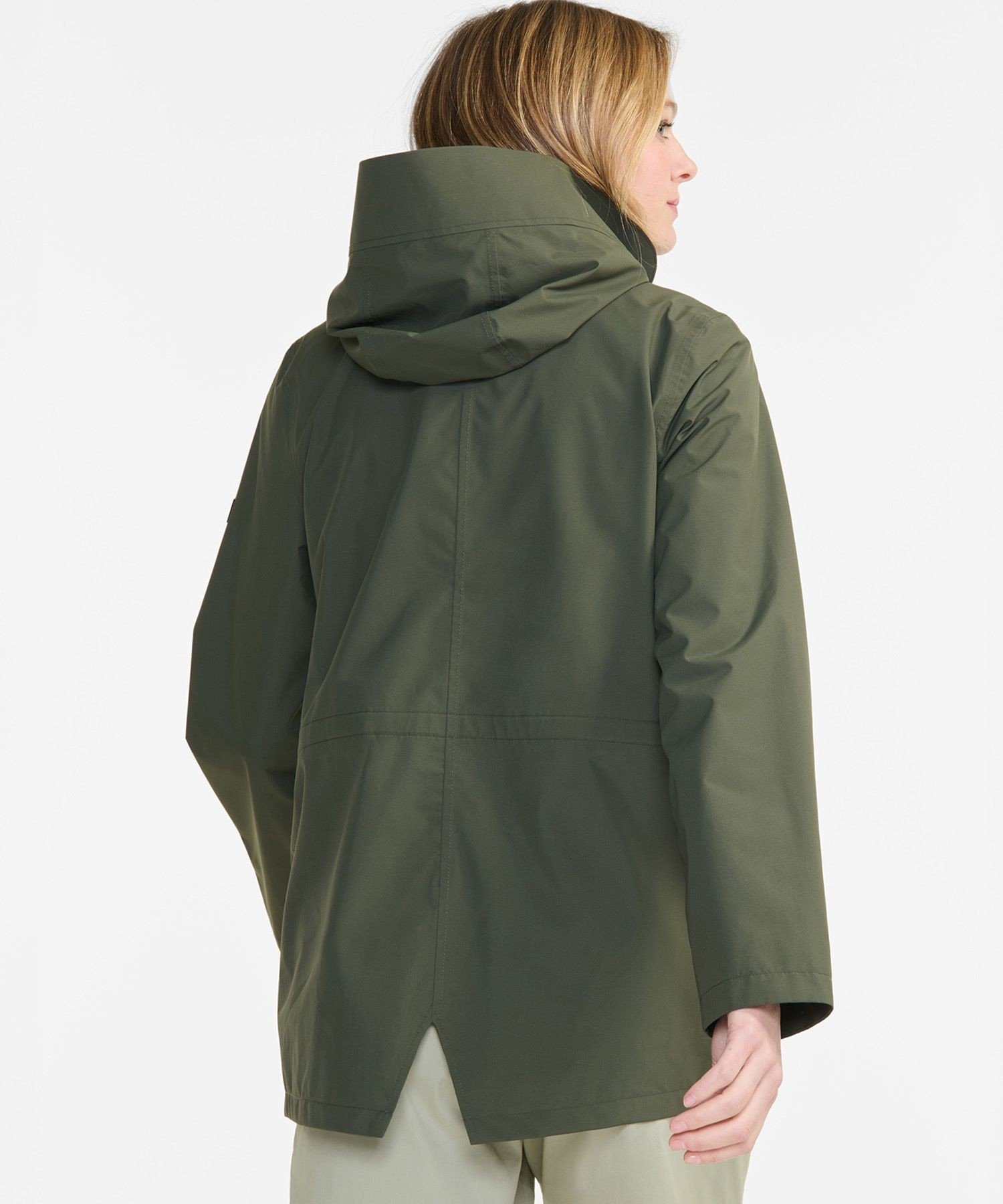 【エーグル/AIGLE】の透湿防水 フーデッドジャケット インテリア・キッズ・メンズ・レディースファッション・服の通販 founy(ファニー) 　ファッション　Fashion　レディースファッション　Fashion for Women　アウター　Coat / Outerwear Collection　レディースジャケット・軽アウター　Jackets　アウトドア　Outdoor Clothing　ジャケット　Jacket, Outerwear　ハンド　Hand, Handmade　フィット　Fit, Slim Fit　フラップ　Flap, Flap Pocket　ベーシック　Basic, Essential　ポケット　Pocket, Pocket Detail　ミドル　Middle Length, Mid Height　モッズコート　Mods Coat, Military Parka　レギュラー　Regular, Standard Fit　モスグリーン|ID: prp329100004815397 ipo3291000000034975341