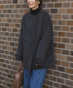 【アーバンリサーチ ドアーズ/URBAN RESEARCH DOORS】のウールノーカラーコート 人気、トレンドファッション・服の通販 founy(ファニー) ファッション Fashion レディースファッション Fashion for Women アウター Coat / Outerwear Collection コート・ロングコート・ピーコート Long Coats, Peacoats & More 2025年 2025 2025-2026秋冬・A/W Autumn/Winter 2025–26 AW25–26 冬 Winter / This Winter おすすめ Recommended / Our Picks スタンド Stand Collar, Upright Stand ストール Stole, Wrap トレンド Trend, Trending Now マフラー Scarf, Muffler エレガント 上品 Elegant 人気 Popular, Best Seller A/W・秋冬 Autumn/Winter |ID:prp329100004815404