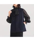 【デミルクス ビームス/Demi-Luxe BEAMS】のラペルレス 2ボタン ジレ ビームスセレモニー2026 入学式 卒業式 入園式 卒園式 フォーマル 保護者会 面接 式典 七五三 人気、トレンドファッション・服の通販 founy(ファニー) ファッション Fashion レディースファッション Fashion for Women アウター Coat / Outerwear Collection トップス・カットソー Cut & Sew Tops ベスト&ジレ / 重ね着スタイル Vests & Gilets インナー Innerwear サテン Satin, Glossy Fabric シェイプ Shape, Slim Fit シンプル Simple, Minimal ジャケット Jacket, Outerwear セットアップ Set-Up, Coordinated Outfit デニム Denim, Jeans Material フォーマル Formal, Dressy フロント Front, Front Design ポケット Pocket, Pocket Detail エレガント 上品 Elegant 入学式 Entrance Ceremony 卒業式 Graduation Ceremony thumbnail NAVY|ID: prp329100004815411 ipo3291000000034975492