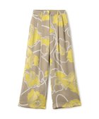【トゥモローランド/TOMORROWLAND】のポピープリント 2タックワイドパンツ 人気、トレンドファッション・服の通販 founy(ファニー) ファッション Fashion レディースファッション Fashion for Women パンツ Pants & Trousers キャミソール Camisole, Spaghetti Strap Top サテン Satin, Glossy Fabric シンプル Simple, Minimal セットアップ Set-Up, Coordinated Outfit バランス Balance, Style Balance フロント Front, Front Design プリント Print, Printed Pattern モチーフ Motif, Design Theme 春 Spring thumbnail 46 イエロー系|ID: prp329100004815412 ipo3291000000034975493