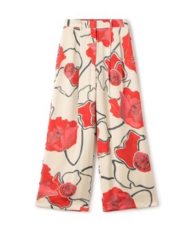 【トゥモローランド/TOMORROWLAND】のポピープリント 2タックワイドパンツ 人気、トレンドファッション・服の通販 founy(ファニー) ファッション Fashion レディースファッション Fashion for Women パンツ Pants & Trousers キャミソール Camisole, Spaghetti Strap Top サテン Satin, Glossy Fabric シンプル Simple, Minimal セットアップ Set-Up, Coordinated Outfit バランス Balance, Style Balance フロント Front, Front Design プリント Print, Printed Pattern モチーフ Motif, Design Theme 春 Spring |ID:prp329100004815412