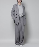 【ナノ ユニバース/nano universe】のストレッチサージピンタックイージーワイドパンツ(セットアップ可) 人気、トレンドファッション・服の通販 founy(ファニー) ファッション Fashion レディースファッション Fashion for Women セットアップ Matching Sets レディースパンツ・ボトムス Pants & Trousers / Bottoms ウォッシャブル Machine Washable ウォーム Warm Fabric ジャケット Jacket, Outerwear ストレッチ Stretch, Stretchy Fabric スピンドル Spindle, Drawcord セットアップ Set-Up, Coordinated Outfit ファブリック Fabric, Textile マニッシュ Mannish, Boyish メタル Metal, Metal Parts ワイド Wide, Wide Fit おすすめ Recommended / Our Picks 2025年 2025 2025-2026秋冬・A/W Autumn/Winter 2025–26 AW25–26 |ID:prp329100004815421