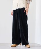 【コーエン/COEN】のフェレットライクベロアイージーワイドパンツ 人気、トレンドファッション・服の通販 founy(ファニー) ファッション Fashion レディースファッション Fashion for Women パンツ Pants & Trousers トレンド Trend, Trending Now ベロア Velour, Soft Velvet ワイド Wide, Wide Fit 冬 Winter / This Winter 秋 Autumn thumbnail BLACK|ID: prp329100004815427 ipo3291000000034975580