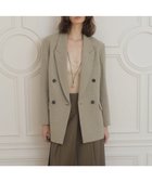 【アダム エ ロペ/ADAM ET ROPE'】の【EMOELLE】ウールネップテーラードジャケット 人気、トレンドファッション・服の通販 founy(ファニー) ファッション Fashion レディースファッション Fashion for Women アウター Coat / Outerwear Collection レディースジャケット・軽アウター Jackets テーラードジャケット / 通勤・きれいめスタイル Tailored Jackets & Blazers ジャケット Jacket, Outerwear スラックス Slacks, Dress Pants ダブル Double, Double-Breasted ツイード Twill, Twill Weave デニム Denim, Jeans Material ネップ Nepp, Slub Yarn フロント Front, Front Design ポケット Pocket, Pocket Detail マニッシュ Mannish, Boyish ワーク Workwear, Utility Style A/W・秋冬 Autumn/Winter おすすめ Recommended / Our Picks 2026年 2026 thumbnail ベージュ系(28)|ID: prp329100004815431 ipo3291000000034975638