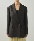 【アダム エ ロペ/ADAM ET ROPE'】の【EMOELLE】ウールネップテーラードジャケット 人気、トレンドファッション・服の通販 founy(ファニー) ファッション Fashion レディースファッション Fashion for Women アウター Coat / Outerwear Collection レディースジャケット・軽アウター Jackets テーラードジャケット / 通勤・きれいめスタイル Tailored Jackets & Blazers ジャケット Jacket, Outerwear スラックス Slacks, Dress Pants ダブル Double, Double-Breasted ツイード Twill, Twill Weave デニム Denim, Jeans Material ネップ Nepp, Slub Yarn フロント Front, Front Design ポケット Pocket, Pocket Detail マニッシュ Mannish, Boyish ワーク Workwear, Utility Style A/W・秋冬 Autumn/Winter おすすめ Recommended / Our Picks 2026年 2026 thumbnail ブラック系(04)|ID: prp329100004815431 ipo3291000000034975640