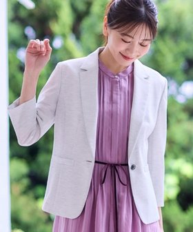 【リフレクト/Reflect】の【匠シリーズ/洗える】匠ジャケット/ベーシックテーラード 人気、トレンドファッション・服の通販 founy(ファニー) ファッション Fashion レディースファッション Fashion for Women アウター Coat / Outerwear Collection レディースジャケット・軽アウター Jackets エレガント 上品 Elegant ジャケット Jacket, Outerwear フラップ Flap, Flap Pocket ポケット Pocket, Pocket Detail 今季 This Season, Current Season 夏 Summer 春 Spring 洗える Machine Washable |ID:prp329100004815438