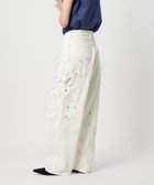 【ユナイテッドアローズ/UNITED ARROWS】のコットンペイントデニムパンツ 人気、トレンドファッション・服の通販 founy(ファニー) ファッション Fashion レディースファッション Fashion for Women パンツ Pants & Trousers デニムパンツ・ジーンズ・美脚デニム Denim Jeans & Pants カラフル Colorful Design ジャケット Jacket, Outerwear デニム Denim, Jeans Material ポケット Pocket, Pocket Detail ループ Loop, Loop Knit ワイド Wide, Wide Fit アウトレット Outlet / Clearance thumbnail WHITE|ID: prp329100004815440 ipo3291000000034975706