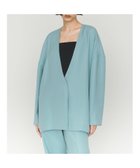 【マーコート/MARcourt】のMIDIUMISOLID for Ladies ジャケットライクカーディガン 人気、トレンドファッション・服の通販 founy(ファニー) ファッション Fashion レディースファッション Fashion for Women おすすめ Recommended / Our Picks カーディガン Cardigan, Knitwear ジャケット Jacket, Outerwear セットアップ Set-Up, Coordinated Outfit ダブル Double, Double-Breasted チュニック Tunic, Long Top ポケット Pocket, Pocket Detail リラックス Relax, Relaxed Fit エレガント 上品 Elegant 無地 Plain, Solid Color 長袖 Long Sleeve, Full Sleeve thumbnail ブルーグリーン|ID: prp329100004815445 ipo3291000000034975740