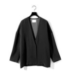 【マーコート/MARcourt】のMIDIUMISOLID for Ladies ジャケットライクカーディガン 人気、トレンドファッション・服の通販 founy(ファニー) ファッション Fashion レディースファッション Fashion for Women おすすめ Recommended / Our Picks カーディガン Cardigan, Knitwear ジャケット Jacket, Outerwear セットアップ Set-Up, Coordinated Outfit ダブル Double, Double-Breasted チュニック Tunic, Long Top ポケット Pocket, Pocket Detail リラックス Relax, Relaxed Fit エレガント 上品 Elegant 無地 Plain, Solid Color 長袖 Long Sleeve, Full Sleeve thumbnail ブラック|ID: prp329100004815445 ipo3291000000034975744