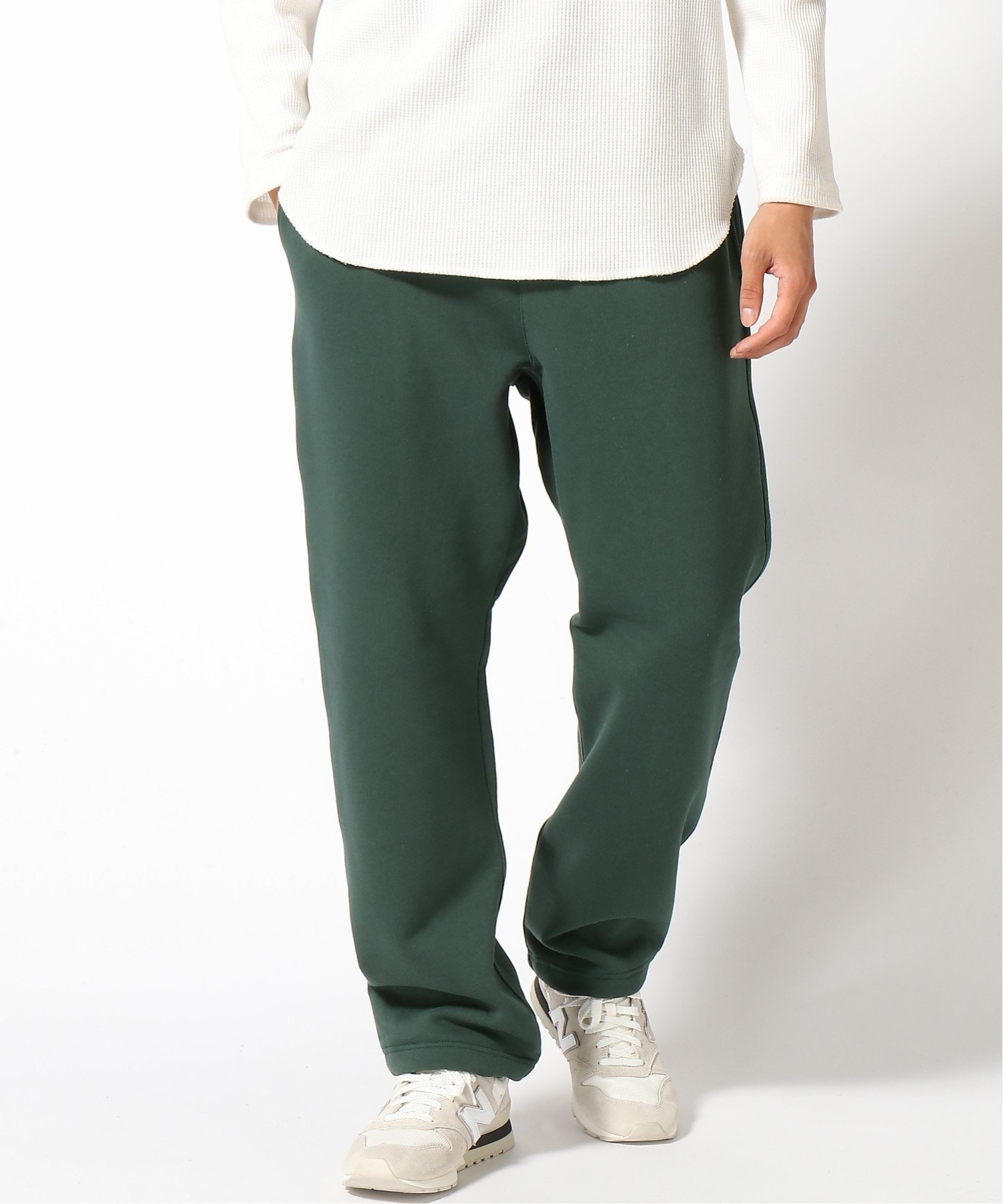 【ジムマスター/gym master / MEN】のgym master/12ozヘビー裏起毛スウェットロングパンツ インテリア・キッズ・メンズ・レディースファッション・服の通販 founy(ファニー) 　ファッション　Fashion　メンズファッション　Fashion for Men　ボトムス　Bottoms　ドローコード　Drawcord, Drawstring Cord　グリーン|ID: prp329100004815448 ipo3291000000034975763