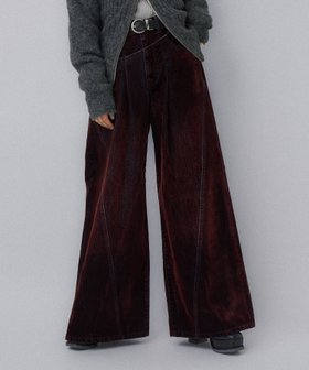 【ハレ/HARE】のフロッキーデニムワイドパンツ 人気、トレンドファッション・服の通販 founy(ファニー) ファッション Fashion レディースファッション Fashion for Women パンツ Pants & Trousers おすすめ Recommended / Our Picks ウェーブ Wavy Pattern グラデーション Gradient, Ombre ジャケット Jacket, Outerwear ストレート Straight, Straight Cut チュール Tulip, Tulip Motif デニム Denim, Jeans Material ビッグ Big, Oversized ビンテージ Vintage, Retro Style フィット Fit, Slim Fit ベロア Velour, Soft Velvet リラックス Relax, Relaxed Fit レース Lace, Lace Fabric ワイド Wide, Wide Fit |ID:prp329100004815453