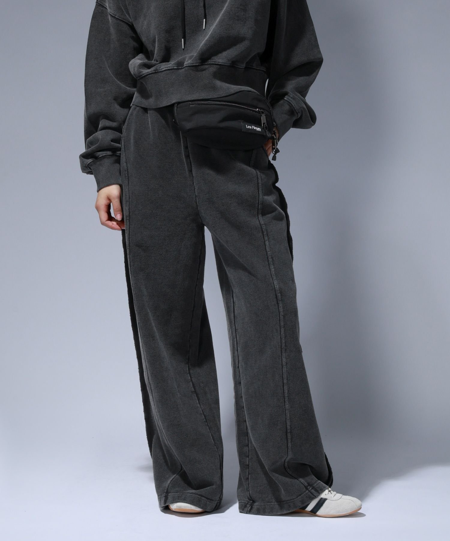 【ジーナシス/JEANASiS】のカコウスウェットワイドパンツ インテリア・キッズ・メンズ・レディースファッション・服の通販 founy(ファニー) ファッション Fashion レディースファッション Fashion for Women パンツ Pants & Trousers カットソー Cut and Sewn Top スウェット / スエット Sweatshirt, Sweatwear セットアップ Set-Up, Coordinated Outfit ルーズ Loose, Oversized ワイド Wide, Wide Fit ワーク Workwear, Utility Style おすすめ Recommended / Our Picks ブラック|ID: prp329100004815459 ipo3291000000034975870