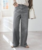 【スピック&スパン/Spick & Span】のSOMETHING / サムシング 別注 NEW LISA WIDE* 人気、トレンドファッション・服の通販 founy(ファニー) ファッション Fashion レディースファッション Fashion for Women コンパクト Compact, Small Size ジーンズ Jeans, Denim Pants ストレッチ Stretch, Stretchy Fabric デニム Denim, Jeans Material パターン Pattern, Design Print フィット Fit, Slim Fit ポケット Pocket, Pocket Detail 別注 Limited Edition, Custom Order ワイド Wide, Wide Fit thumbnail グレーB|ID: prp329100004815467 ipo3291000000034975913