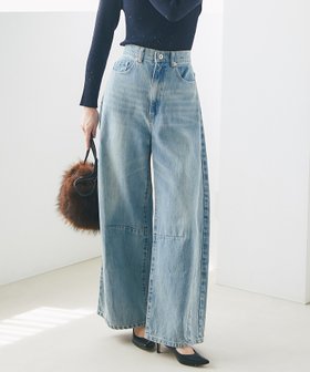 【ラブティックボンボン/La boutique BonBon】の【人気アイテム再 スタート!】ワイドデニム 人気、トレンドファッション・服の通販 founy(ファニー) ファッション Fashion レディースファッション Fashion for Women おすすめ Recommended / Our Picks クロップド Cropped, Short Length デニム Denim, Jeans Material トレンド Trend, Trending Now ポケット Pocket, Pocket Detail ワイド Wide, Wide Fit 人気 Popular, Best Seller 洗える Machine Washable |ID:prp329100004815475