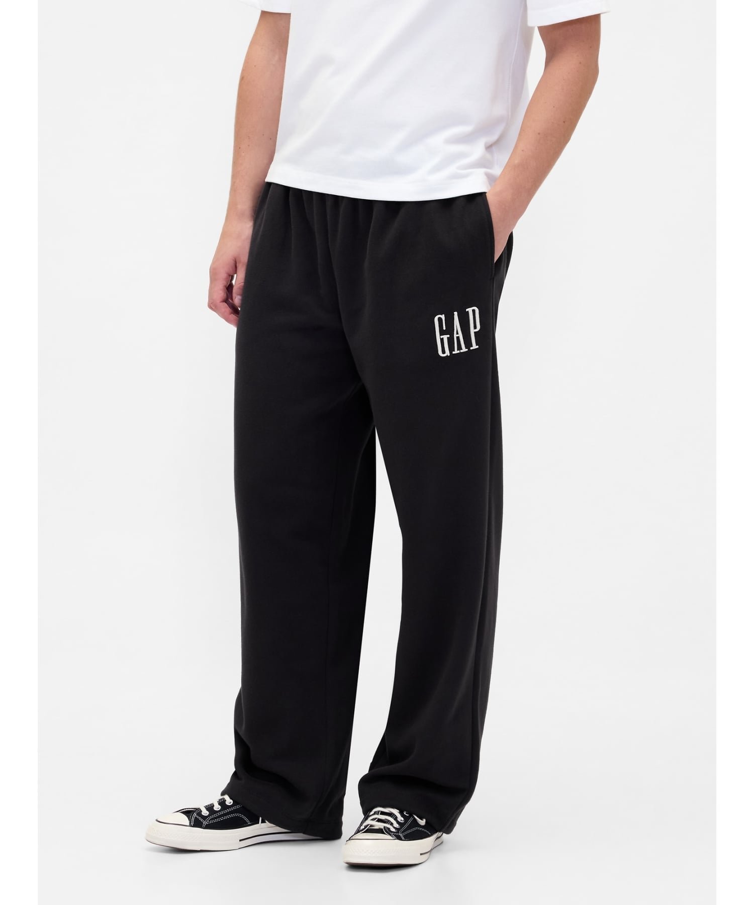 【ギャップ/GAP】のヴィンテージソフト GAPロゴ バギー スウェットパンツ インテリア・キッズ・メンズ・レディースファッション・服の通販 founy(ファニー) 　ファッション　Fashion　レディースファッション　Fashion for Women　パンツ　Pants & Trousers　ドローコード　Drawcord, Drawstring Cord　ポケット　Pocket, Pocket Detail　リラックス　Relax, Relaxed Fit　ワンポイント　One Point, Statement Accent　MOONLESS_NIGHT|ID: prp329100004815481 ipo3291000000034976035