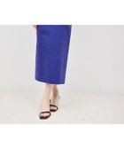 【ロペ/ROPE'】のリネンストレッチポケット付きタイトスカート ブルー(44)|ID: prp329100004815493 ipo3291000000035087859