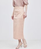 【ロペ/ROPE'】のリネンストレッチポケット付きタイトスカート ピンク(63)|ID: prp329100004815493 ipo3291000000035087860