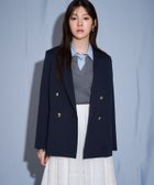 【ノエラ/Noela】のダブルブレストジャケット ネイビー|ID: prp329100004815494 ipo3291000000034976107