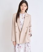 【ノエラ/Noela】のダブルブレストジャケット ベージュ|ID: prp329100004815494 ipo3291000000034976109