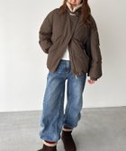 【キャナルジーン/CANAL JEAN】のEl mar ボア襟ダウンジャケット 人気、トレンドファッション・服の通販 founy(ファニー) ファッション Fashion レディースファッション Fashion for Women アウター Coat / Outerwear Collection レディースジャケット・軽アウター Jackets ギャザー Gathered, Ruffled ジャケット Jacket, Outerwear ダウン Down, Puffer ハイネック High Neck, Mock Neck フェザー Feather, Feather Detail フェミニン Feminine, Girly ポケット Pocket, Pocket Detail 軽量 Lightweight, Ultra Light 防寒 Cold Protection, Winter-Ready thumbnail ブラウン|ID: prp329100004815495 ipo3291000000034976116