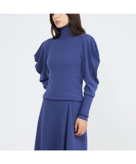 【エポカ/EPOCA】の【La maglia due】 タートルリブニットプルオーバー 人気、トレンドファッション・服の通販 founy(ファニー) ファッション Fashion レディースファッション Fashion for Women トップス・カットソー Cut & Sew Tops ニット Knit Tops & Sweaters カジュアルプルオーバー・ニットトップス Pullovers & Knit Tops / Casual Pullovers おすすめ Recommended / Our Picks エレガント 上品 Elegant ドレープ Drape, Draping Fabric 冬 Winter / This Winter 秋 Autumn |ID:prp329100004815500