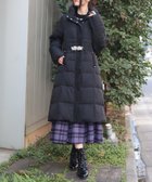 【アクシーズファム/axes femme】のシェイプ切替ロングダウンCO 人気、トレンドファッション・服の通販 founy(ファニー) ファッション Fashion レディースファッション Fashion for Women シェイプ Shape, Slim Fit シンプル Simple, Minimal ダウン Down, Puffer デニム Denim, Jeans Material フェミニン Feminine, Girly レース Lace, Lace Fabric ロング Long, Long-Length 冬 Winter / This Winter 切替 Switching, Contrast Panel 定番 Standard, Basic Item 防寒 Cold Protection, Winter-Ready thumbnail 黒|ID: prp329100004815504 ipo3291000000034976215