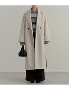 【リエディ/Re:EDIT】のサイドスリットロングチェスターコート 人気、トレンドファッション・服の通販 founy(ファニー) ファッション Fashion レディースファッション Fashion for Women アウター Coat / Outerwear Collection コート・ロングコート・ピーコート Long Coats, Peacoats & More チェスターコート・ロング丈アウター Chester Coats / Chesterfield Long Coats なめらか Smooth, Silky Texture ジャケット Jacket, Outerwear スリット Slit, Slit Detail トレンド Trend, Trending Now バランス Balance, Style Balance ベーシック Basic, Essential メルトン Melton, Heavy Wool ロング Long, Long-Length ワイド Wide, Wide Fit ビジネス 仕事 通勤 Business / Work / Commuting thumbnail アイボリー|ID: prp329100004815515 ipo3291000000034976349