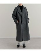 【リエディ/Re:EDIT】のサイドスリットロングチェスターコート 人気、トレンドファッション・服の通販 founy(ファニー) ファッション Fashion レディースファッション Fashion for Women アウター Coat / Outerwear Collection コート・ロングコート・ピーコート Long Coats, Peacoats & More チェスターコート・ロング丈アウター Chester Coats / Chesterfield Long Coats なめらか Smooth, Silky Texture ジャケット Jacket, Outerwear スリット Slit, Slit Detail トレンド Trend, Trending Now バランス Balance, Style Balance ベーシック Basic, Essential メルトン Melton, Heavy Wool ロング Long, Long-Length ワイド Wide, Wide Fit ビジネス 仕事 通勤 Business / Work / Commuting thumbnail 杢チャコール|ID: prp329100004815515 ipo3291000000034976350
