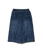 【ゴースローキャラバン/go slow caravan】のmililopiulu/ミリロピュール リメイクナローデニムスカート (WOMENS) 人気、トレンドファッション・服の通販 founy(ファニー) ファッション Fashion レディースファッション Fashion for Women スカート Skirts デニムスカート・カジュアルスカート Denim Skirts デニム Denim, Jeans Material リメイク Remake, Reconstructed ヴィンテージ Vintage Style thumbnail ネイビー|ID: prp329100004815529 ipo3291000000034976433