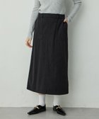 【プチ オンフルール/Petit Honfleur】のコーデュロイスカート 人気、トレンドファッション・服の通販 founy(ファニー) ファッション Fashion レディースファッション Fashion for Women スカート Skirts コーデュロイ Corduroy, Cord Fabric A/W・秋冬 Autumn/Winter thumbnail ブラック|ID: prp329100004815533 ipo3291000000034976465