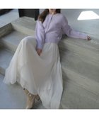 【ノエラ/Noela】のメローフリルシアースカート オフホワイト|ID: prp329100004815540 ipo3291000000034976554