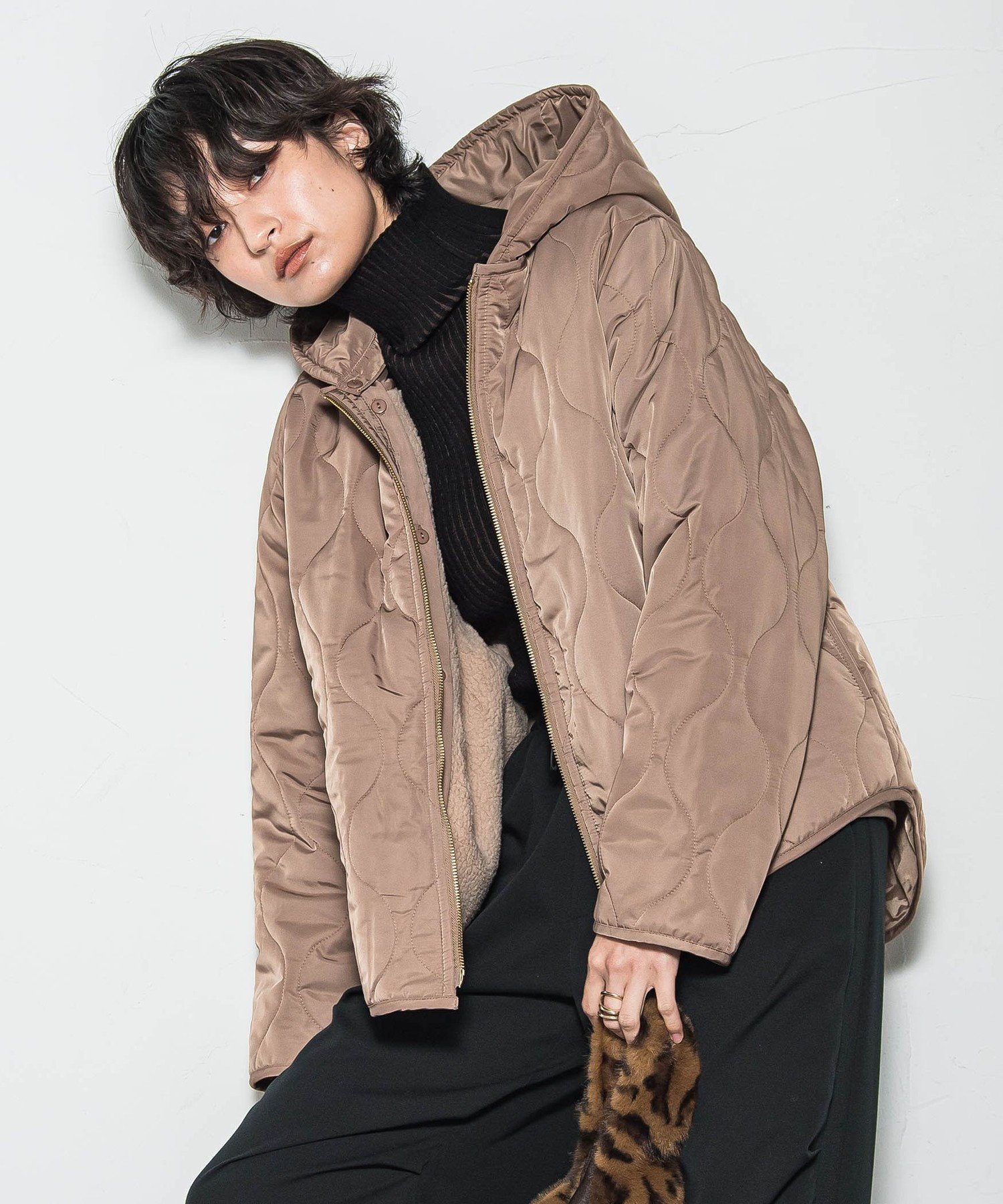 【メイソングレイ/MAYSON GREY】の【WEB限定】キルティング*ボアブルゾン≪手洗い可能≫ 人気、トレンドファッション・服の通販 founy(ファニー) ファッション Fashion レディースファッション Fashion for Women アウター Coat / Outerwear Collection ブルゾンジャケット・スポーティアウター Blouson Jackets 2025年 2025 2025-2026秋冬・A/W Autumn/Winter 2025–26 AW25–26 キルティング Quilted, Quilting バランス Balance, Style Balance ブルゾン Blouson, Bomber Jacket ベスト Vest, Waistcoat ロング Long, Long-Length 冬 Winter / This Winter A/W・秋冬 Autumn/Winter other-1|ID: prp329100004815543 ipo3291000000034976601