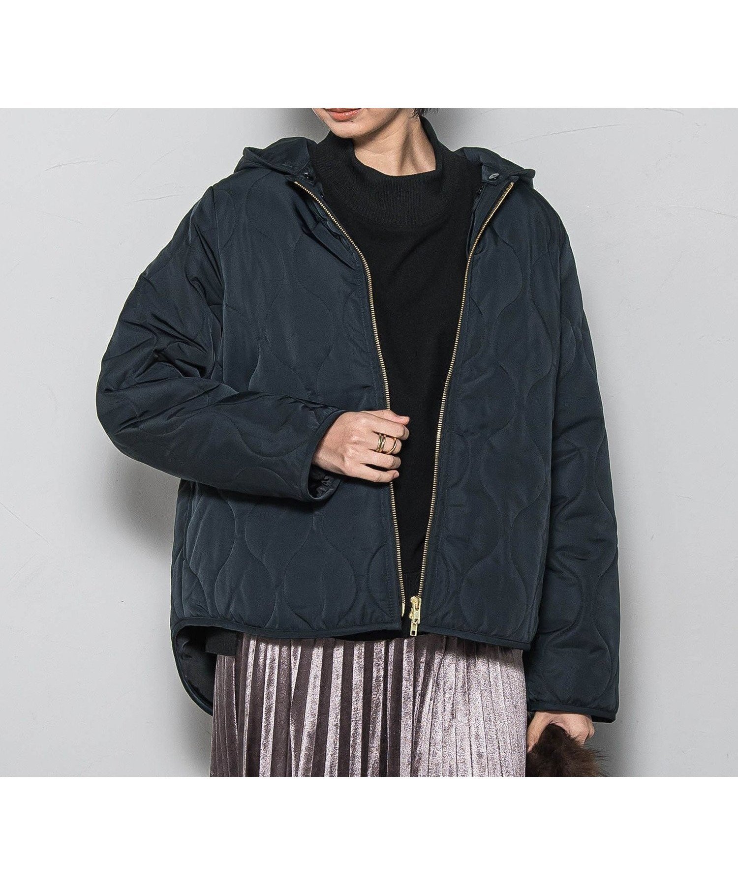 【メイソングレイ/MAYSON GREY】の【WEB限定】キルティング*ボアブルゾン≪手洗い可能≫ インテリア・キッズ・メンズ・レディースファッション・服の通販 founy(ファニー) ファッション Fashion レディースファッション Fashion for Women アウター Coat / Outerwear Collection ブルゾンジャケット・スポーティアウター Blouson Jackets 2025年 2025 2025-2026秋冬・A/W Autumn/Winter 2025–26 AW25–26 キルティング Quilted, Quilting バランス Balance, Style Balance ブルゾン Blouson, Bomber Jacket ベスト Vest, Waistcoat ロング Long, Long-Length 冬 Winter / This Winter A/W・秋冬 Autumn/Winter ブラック|ID: prp329100004815543 ipo3291000000034976604