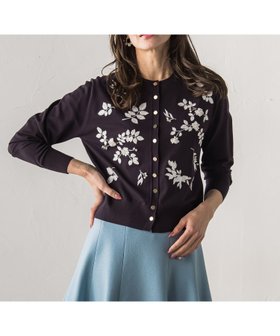 【ビアッジョブルー/Viaggio Blu】の【新色追加】ボタニカルモチーフ刺繍カーディガン 人気、トレンドファッション・服の通販 founy(ファニー) ファッション Fashion レディースファッション Fashion for Women トップス・カットソー Cut & Sew Tops カーディガン・羽織り Layered Style Cardigans 秋 Autumn カーディガン Cardigan, Knitwear ストレッチ Stretch, Stretchy Fabric パール Pearl, Pearl Accent モチーフ Motif, Design Theme A/W・秋冬 Autumn/Winter エレガント 上品 Elegant 2025年 2025 2025-2026秋冬・A/W Autumn/Winter 2025–26 AW25–26 |ID:prp329100004815550