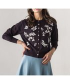 【ビアッジョブルー/Viaggio Blu】の【新色追加】ボタニカルモチーフ刺繍カーディガン 人気、トレンドファッション・服の通販 founy(ファニー) ファッション Fashion レディースファッション Fashion for Women トップス・カットソー Cut & Sew Tops カーディガン・羽織り Layered Style Cardigans 秋 Autumn カーディガン Cardigan, Knitwear ストレッチ Stretch, Stretchy Fabric パール Pearl, Pearl Accent モチーフ Motif, Design Theme A/W・秋冬 Autumn/Winter エレガント 上品 Elegant 2025年 2025 2025-2026秋冬・A/W Autumn/Winter 2025–26 AW25–26 thumbnail ネイビー|ID: prp329100004815550 ipo3291000000034976652