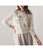 【ビアッジョブルー/Viaggio Blu】の【新色追加】ボタニカルモチーフ刺繍カーディガン 人気、トレンドファッション・服の通販 founy(ファニー) ファッション Fashion レディースファッション Fashion for Women トップス・カットソー Cut & Sew Tops カーディガン・羽織り Layered Style Cardigans 秋 Autumn カーディガン Cardigan, Knitwear ストレッチ Stretch, Stretchy Fabric パール Pearl, Pearl Accent モチーフ Motif, Design Theme A/W・秋冬 Autumn/Winter エレガント 上品 Elegant 2025年 2025 2025-2026秋冬・A/W Autumn/Winter 2025–26 AW25–26 thumbnail アイボリー|ID: prp329100004815550 ipo3291000000034976660