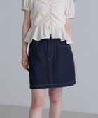 【フリーズマート/FREE'S MART】のデニムミニスカート 人気、トレンドファッション・服の通販 founy(ファニー) ファッション Fashion レディースファッション Fashion for Women スカート Skirts ミニスカート Mini Skirts ウォッシュ Washed Finish カットソー Cut and Sewn Top シンプル Simple, Minimal デニム Denim, Jeans Material バランス Balance, Style Balance ミニスカート Mini Skirt, Short Skirt 台形 A-Line, Trapezoid Shape thumbnail ワンウォッシュ1|ID: prp329100004815552 ipo3291000000034976671