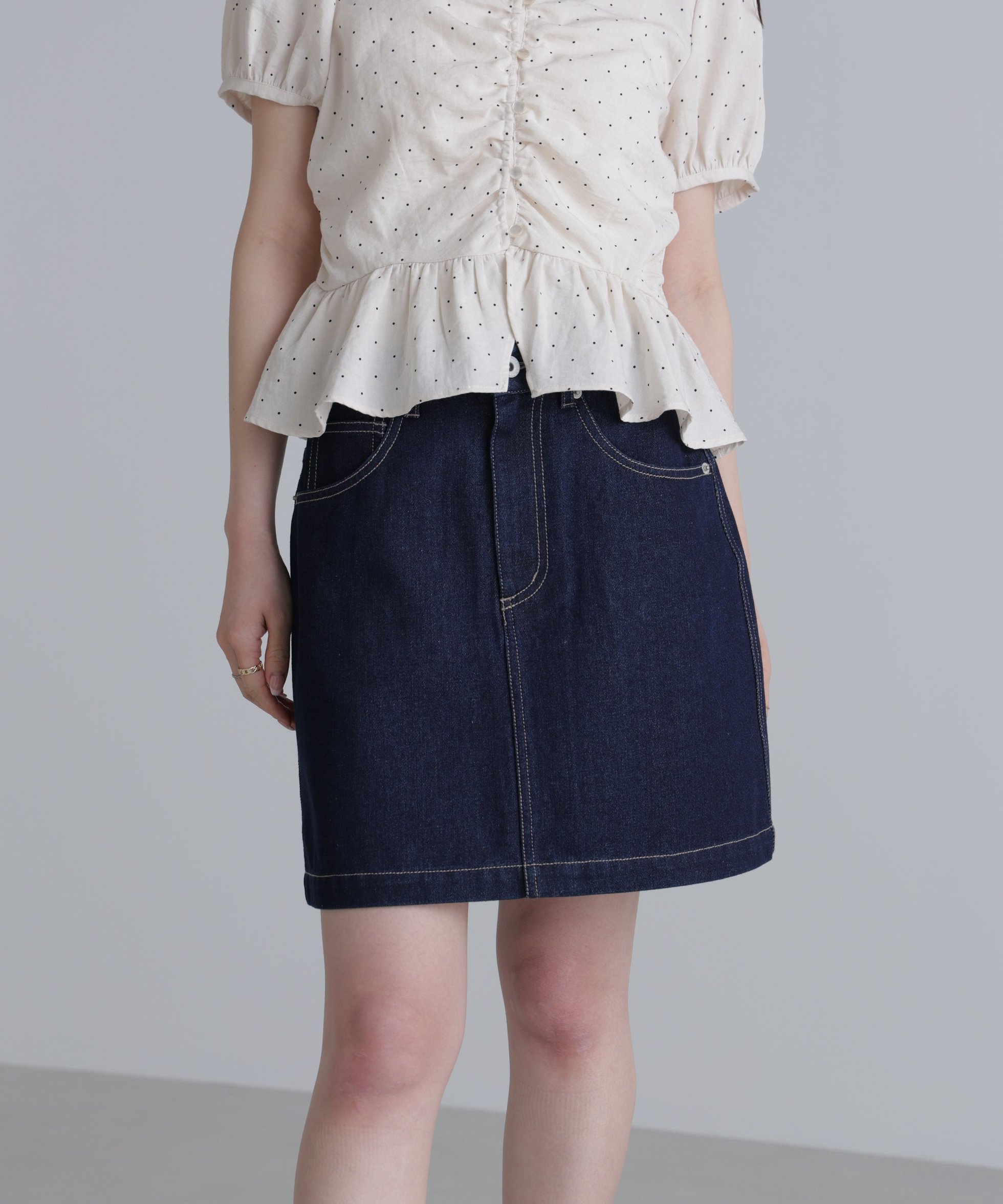 【フリーズマート/FREE'S MART】のデニムミニスカート インテリア・キッズ・メンズ・レディースファッション・服の通販 founy(ファニー) ファッション Fashion レディースファッション Fashion for Women スカート Skirts ミニスカート Mini Skirts ウォッシュ Washed Finish カットソー Cut and Sewn Top シンプル Simple, Minimal デニム Denim, Jeans Material バランス Balance, Style Balance ミニスカート Mini Skirt, Short Skirt 台形 A-Line, Trapezoid Shape ワンウォッシュ1|ID: prp329100004815552 ipo3291000000034976671