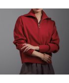 【サロン アダム エ ロペ/SALON adam et rope'】のハーフジップウールニットスウェットプルオーバー 人気、トレンドファッション・服の通販 founy(ファニー) ファッション Fashion レディースファッション Fashion for Women トップス・カットソー Cut & Sew Tops ニット Knit Tops & Sweaters レディースパーカー・カジュアルフーディー Casual Hoodies & Sweatshirts カジュアルプルオーバー・ニットトップス Pullovers & Knit Tops / Casual Pullovers スウェット・クルーネックトップス Sweatshirts & Crewnecks / Relaxed Fit Sweat Tops カーディガン Cardigan, Knitwear クロップド Cropped, Short Length スウェット / スエット Sweatshirt, Sweatwear スキッパー Skipper, Open Collar スタンド Stand Collar, Upright Stand スニーカー Sneakers, Trainers スラックス Slacks, Dress Pants デニム Denim, Jeans Material トレンド Trend, Trending Now ボトム Bottoms, Lower Wear ワイド Wide, Wide Fit A/W・秋冬 Autumn/Winter エレガント 上品 Elegant thumbnail レッド(60)|ID: prp329100004815558 ipo3291000000034976725