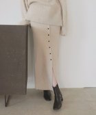 【リアン/Lian】の2WAYマルチニットスカートビスチェ 人気、トレンドファッション・服の通販 founy(ファニー) ファッション Fashion レディースファッション Fashion for Women スカート Skirts thumbnail アイボリー|ID: prp329100004815569 ipo3291000000034976812