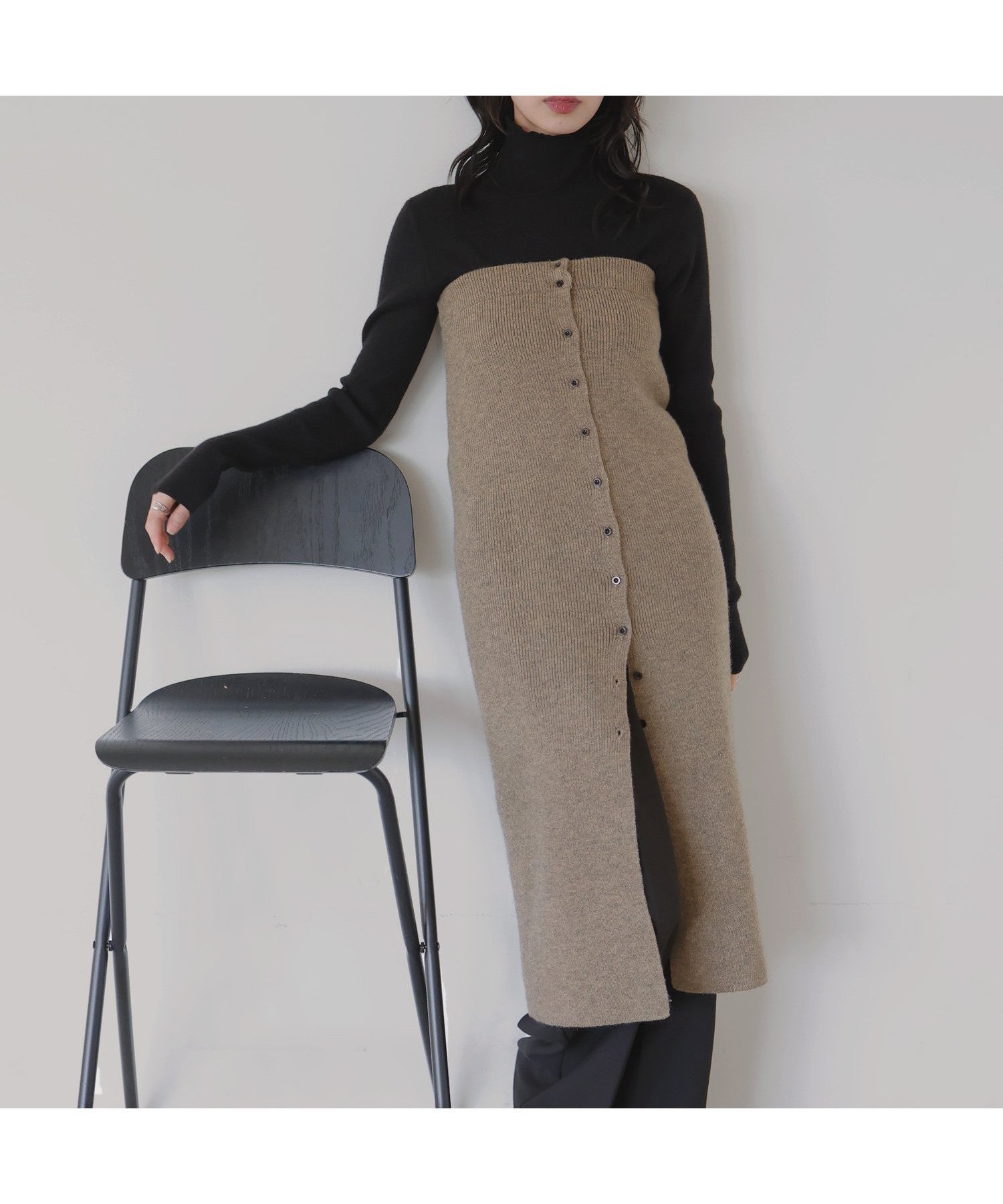 【リアン/Lian】の2WAYマルチニットスカートビスチェ インテリア・キッズ・メンズ・レディースファッション・服の通販 founy(ファニー) 　ファッション　Fashion　レディースファッション　Fashion for Women　スカート　Skirts　モカ|ID: prp329100004815569 ipo3291000000034976813