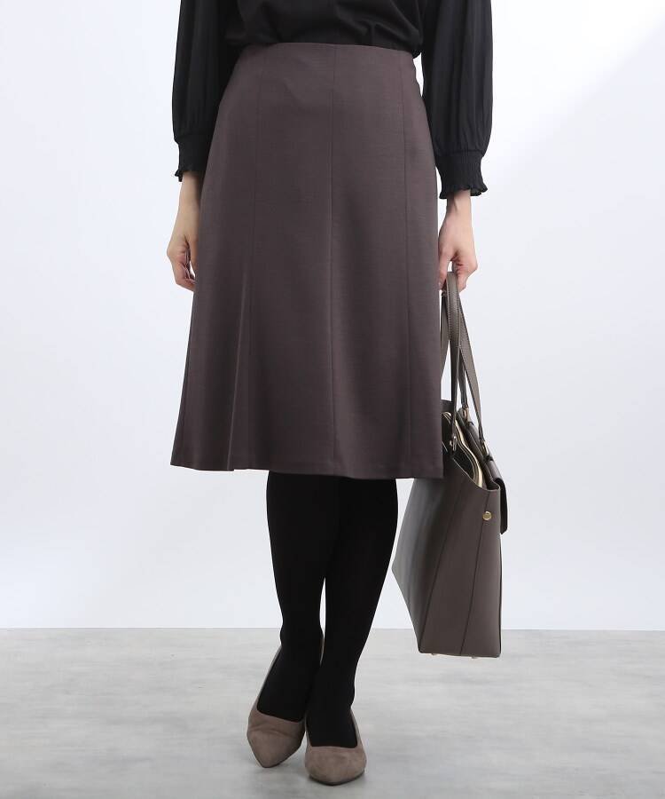 【リフレクト/Reflect】の【匠シリーズ/洗える】ソフトフレアスカート インテリア・キッズ・メンズ・レディースファッション・服の通販 founy(ファニー) 　ファッション　Fashion　レディースファッション　Fashion for Women　スカート　Skirts　Aライン・フレアスカート　A-Line & Flared Skirts　ウォッシャブル　Machine Washable　ジャケット　Jacket, Outerwear　セットアップ　Set-Up, Coordinated Outfit　バランス　Balance, Style Balance　洗える　Machine Washable　タバコブラウン|ID: prp329100004815575 ipo3291000000034976860