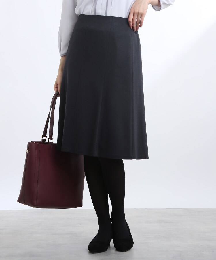 【リフレクト/Reflect】の【匠シリーズ/洗える】ソフトフレアスカート インテリア・キッズ・メンズ・レディースファッション・服の通販 founy(ファニー) 　ファッション　Fashion　レディースファッション　Fashion for Women　スカート　Skirts　Aライン・フレアスカート　A-Line & Flared Skirts　ウォッシャブル　Machine Washable　ジャケット　Jacket, Outerwear　セットアップ　Set-Up, Coordinated Outfit　バランス　Balance, Style Balance　洗える　Machine Washable　ネイビー|ID: prp329100004815575 ipo3291000000034976861