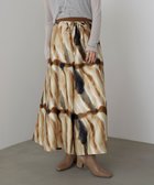 【バブ ブージュルード/Bab Bou Jeloud】のマーブルウエーブ柄スカンツ 人気、トレンドファッション・服の通販 founy(ファニー) ファッション Fashion レディースファッション Fashion for Women カットソー Cut and Sewn Top スカンツ Skants, Wide-Leg Culottes マーブル Marble, Marble Pattern 再入荷 Restock / Back in Stock thumbnail BEIGE|ID: prp329100004815581 ipo3291000000034976944