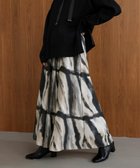 【バブ ブージュルード/Bab Bou Jeloud】のマーブルウエーブ柄スカンツ 人気、トレンドファッション・服の通販 founy(ファニー) ファッション Fashion レディースファッション Fashion for Women カットソー Cut and Sewn Top スカンツ Skants, Wide-Leg Culottes マーブル Marble, Marble Pattern 再入荷 Restock / Back in Stock thumbnail BLACK|ID: prp329100004815581 ipo3291000000034976945