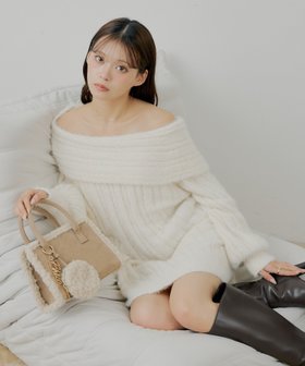 【パルグループ/PAL GROUP】の【Chico】前後2wayシャギーオフショルミニワンピース 人気、トレンドファッション・服の通販 founy(ファニー) ファッション Fashion レディースファッション Fashion for Women ワンピース Dresses アクセサリー Fashion Accessories ショート Short, Short Length ダウン Down, Puffer デコルテ Décolleté, Neckline デニム Denim, Jeans Material ロング Long, Long-Length 再入荷 Restock / Back in Stock おすすめ Recommended / Our Picks |ID:prp329100004815585