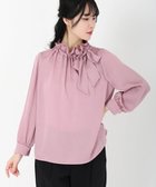 【ストロベリーフィールズ/STRAWBERRY FIELDS】のギャザーフリルリボンブラウス 人気、トレンドファッション・服の通販 founy(ファニー) ファッション Fashion レディースファッション Fashion for Women トップス・カットソー Cut & Sew Tops シャツ・ブラウス・オフィスカジュアル Elegant Blouses & Button-Ups thumbnail レッド2|ID: prp329100004815586 ipo3291000000034976987